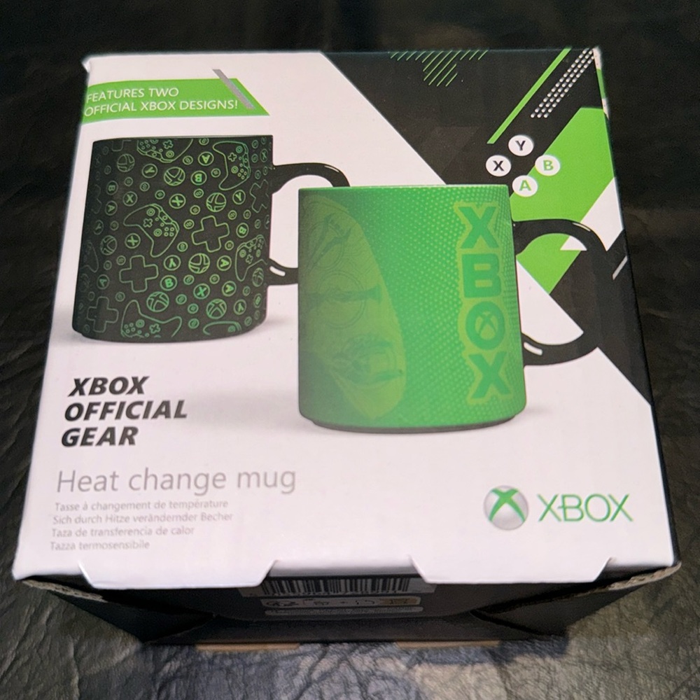 XBOX Mug, NEW, Color Changing